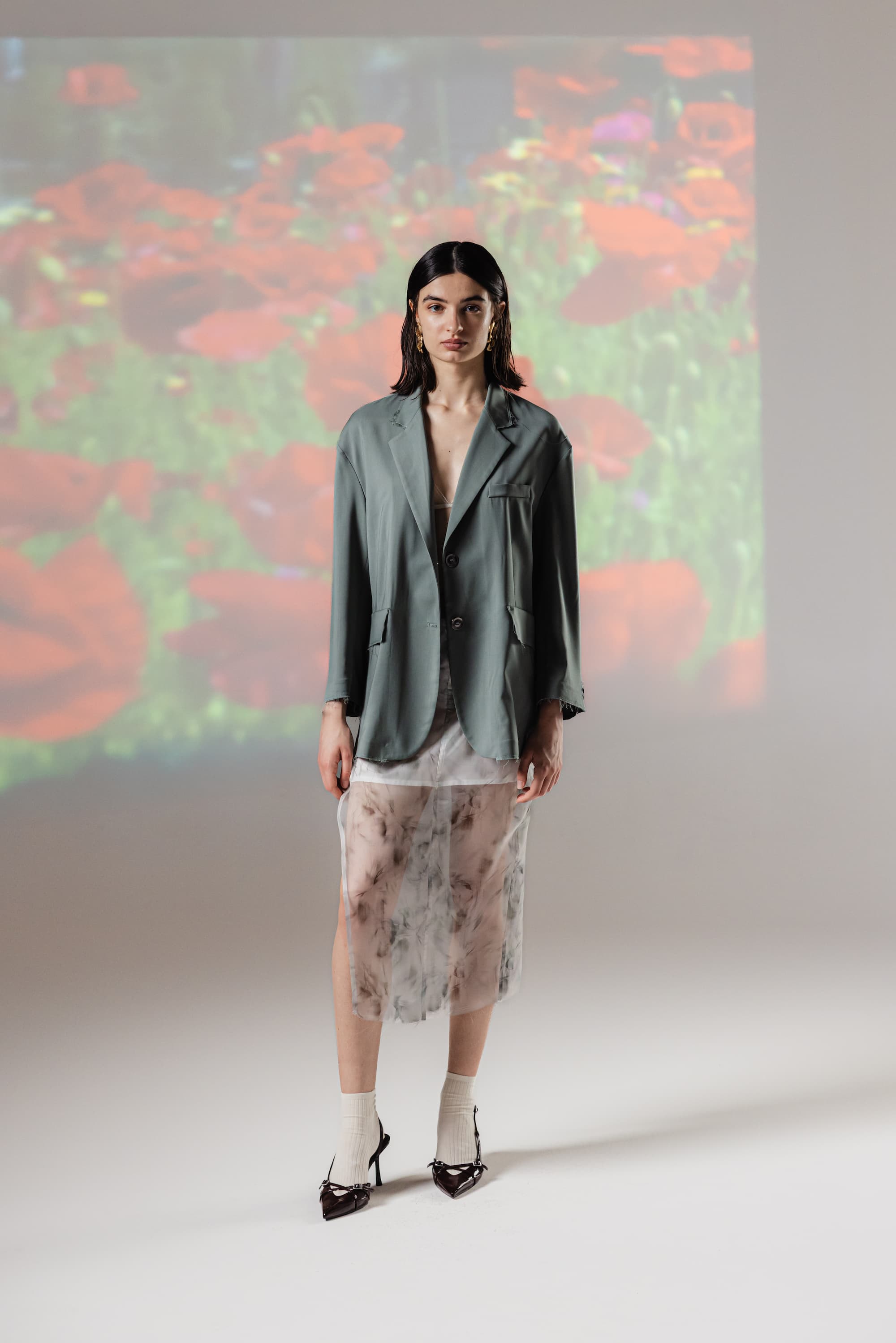 DEA _ FADE PRINT SKIRT