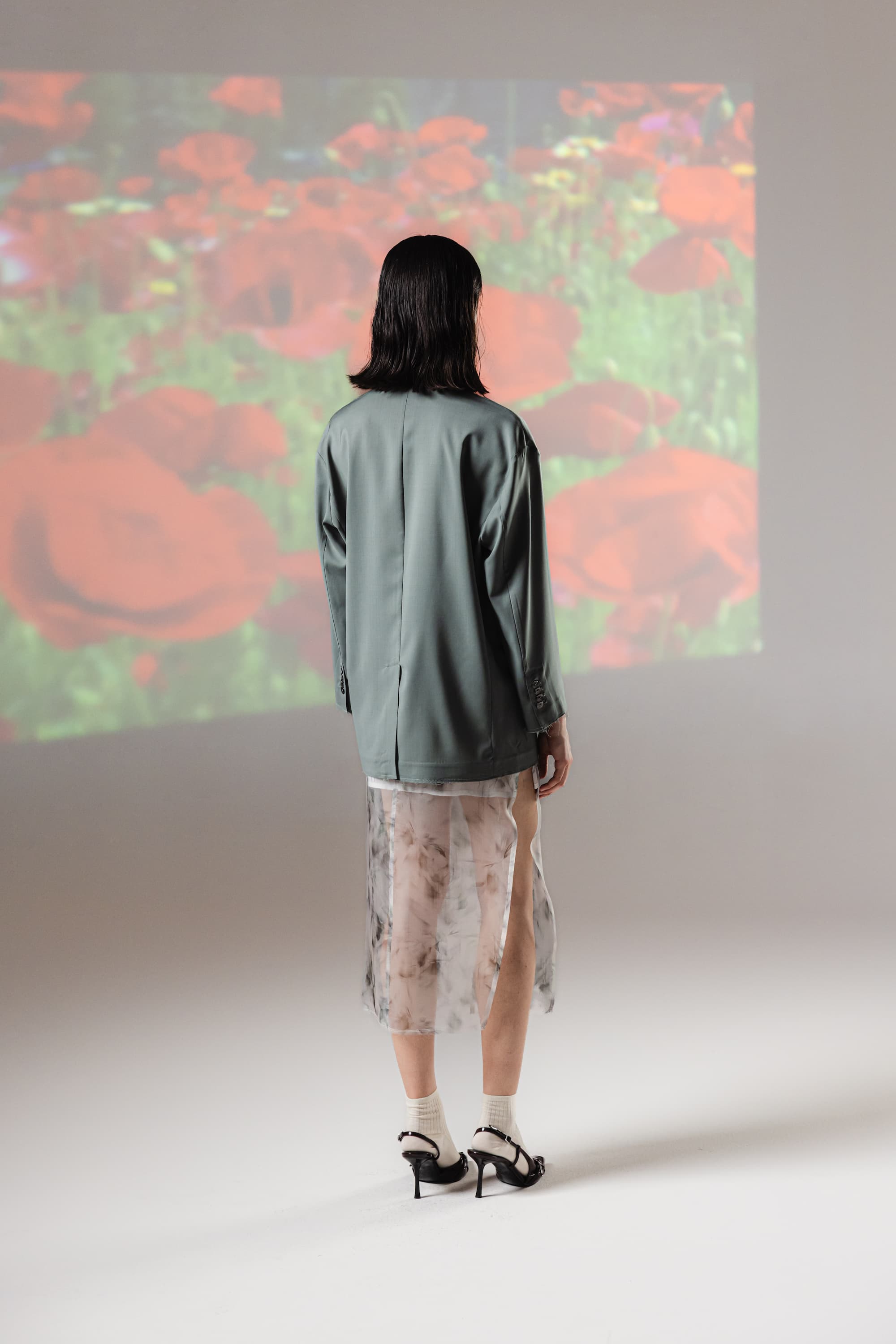 DEA _ FADE PRINT SKIRT