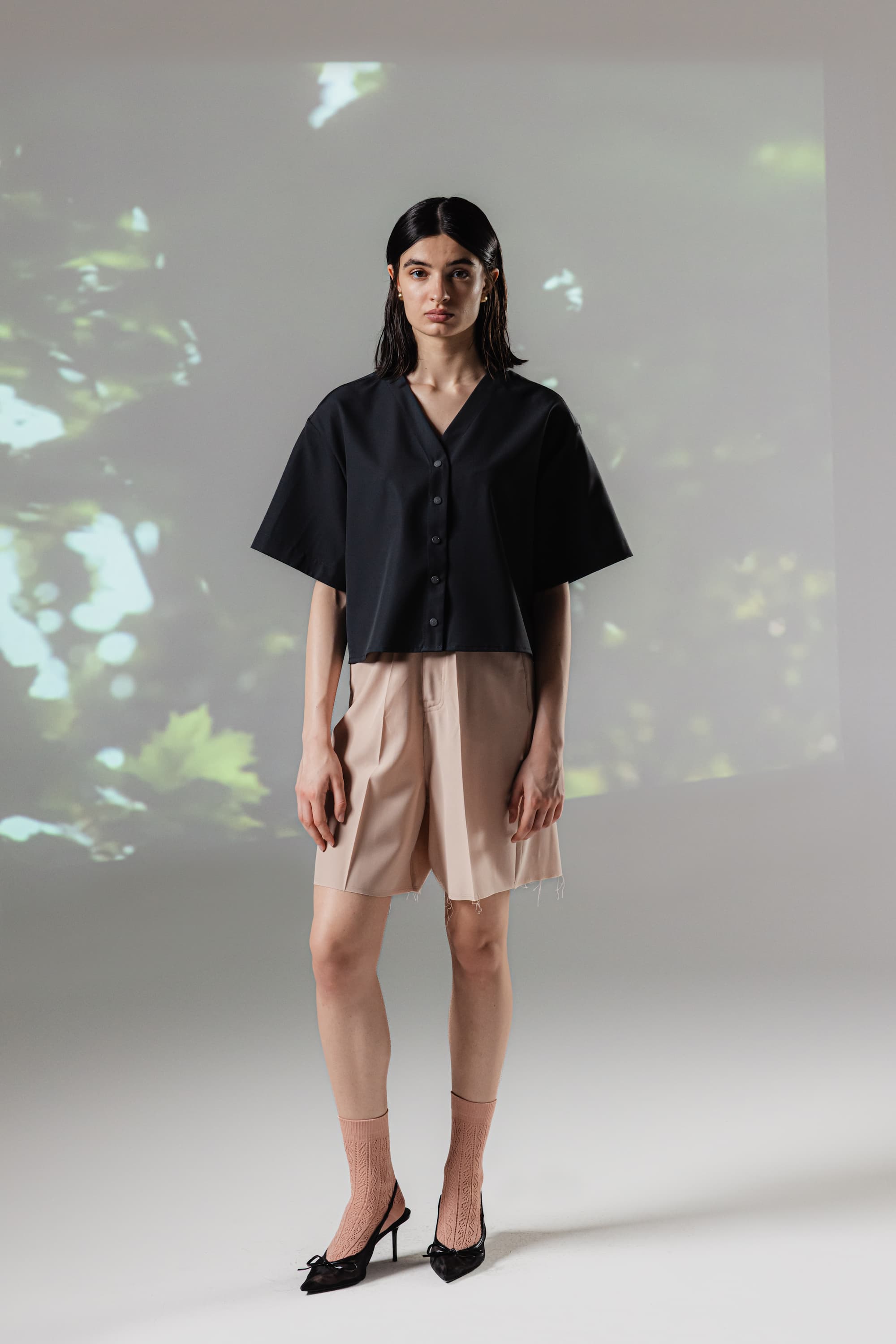 TANIA _ WOOL BERMUDA SHORTS