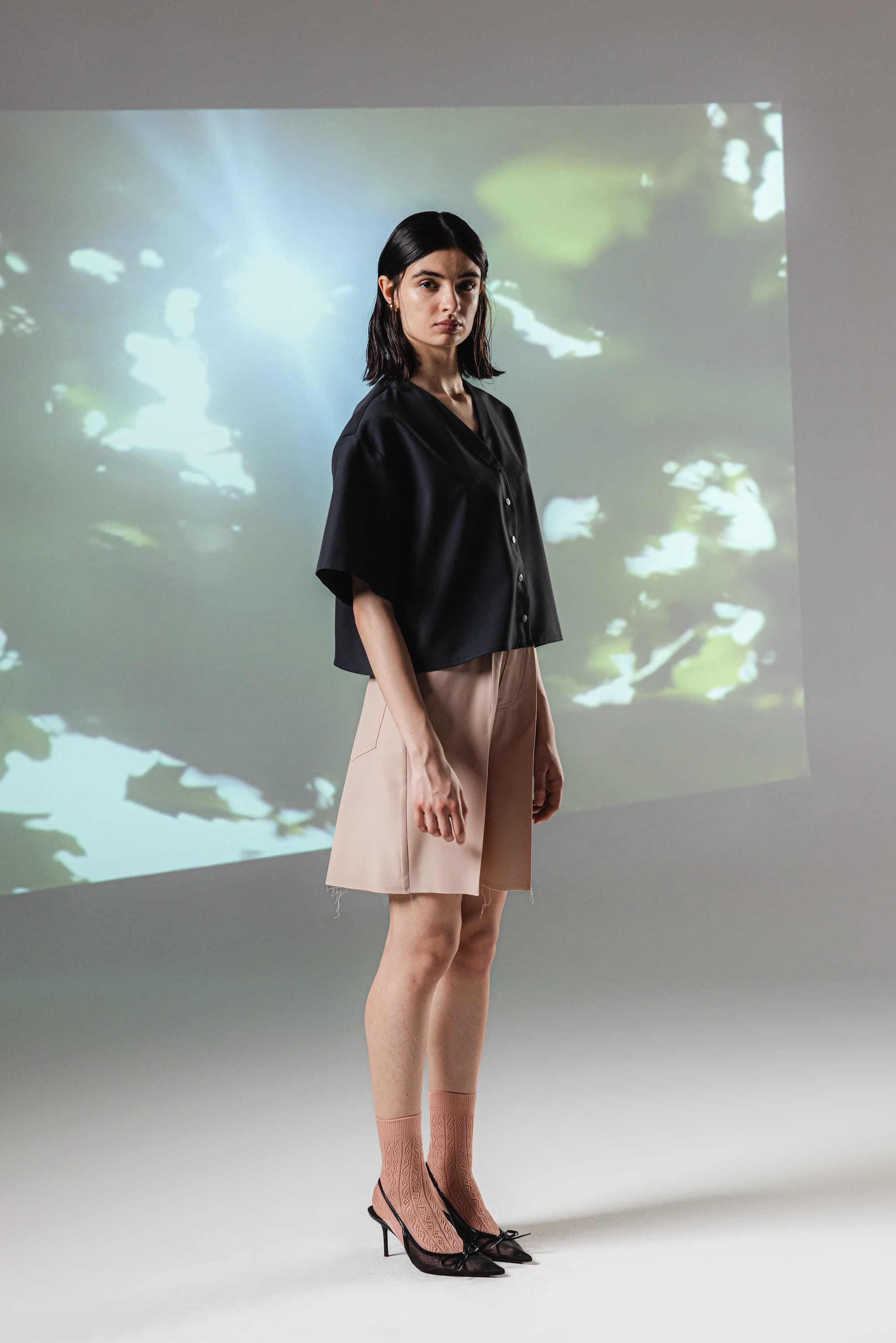 TANIA _ WOOL BERMUDA SHORTS