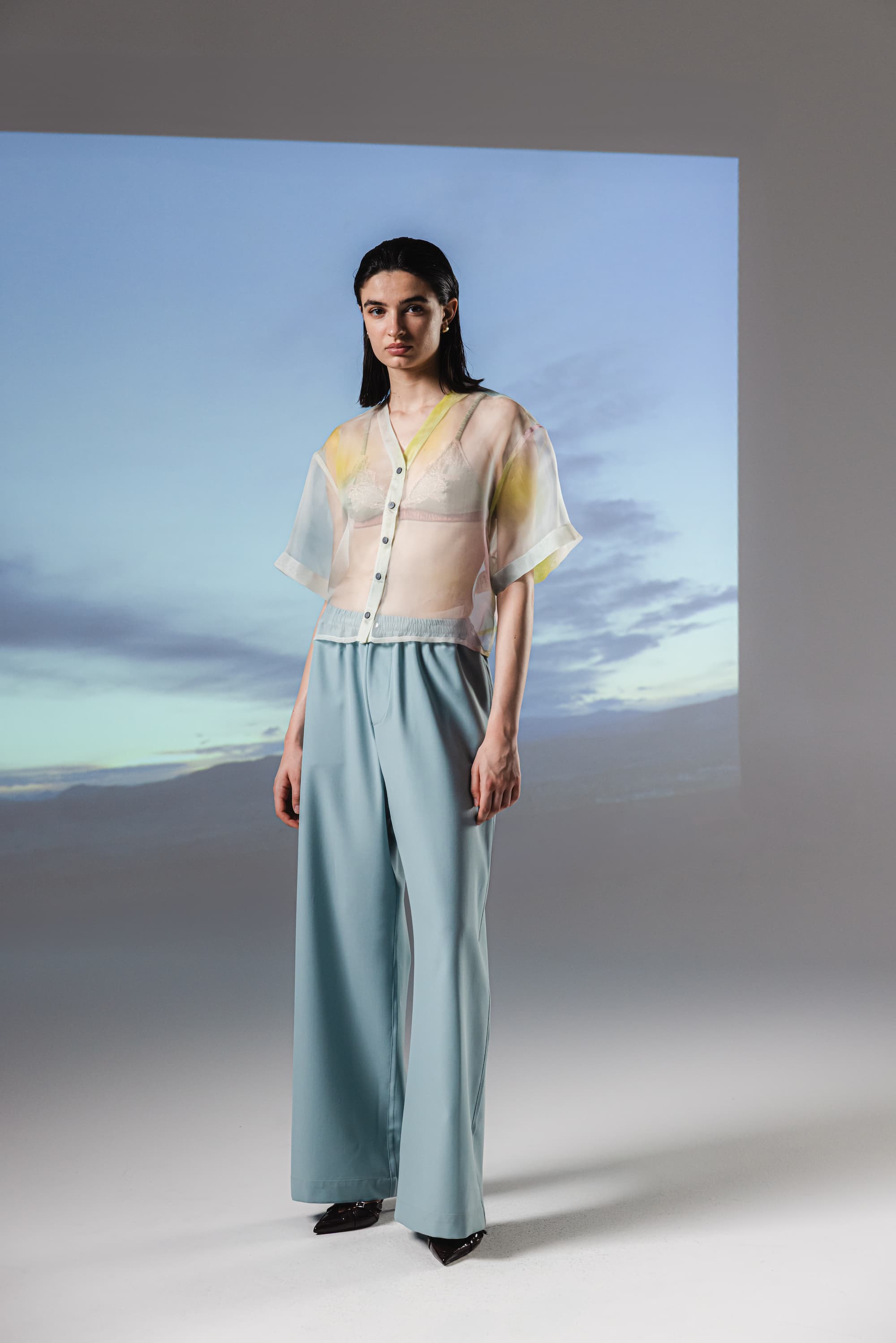 ELIDE _ THREE QUARTER SLEEVE SHIRT